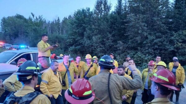 Baileyville wildfire mostly contained, no threat to Charlotte County