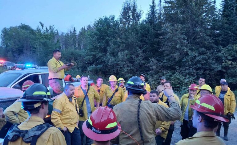 Baileyville wildfire mostly contained, no threat to Charlotte County